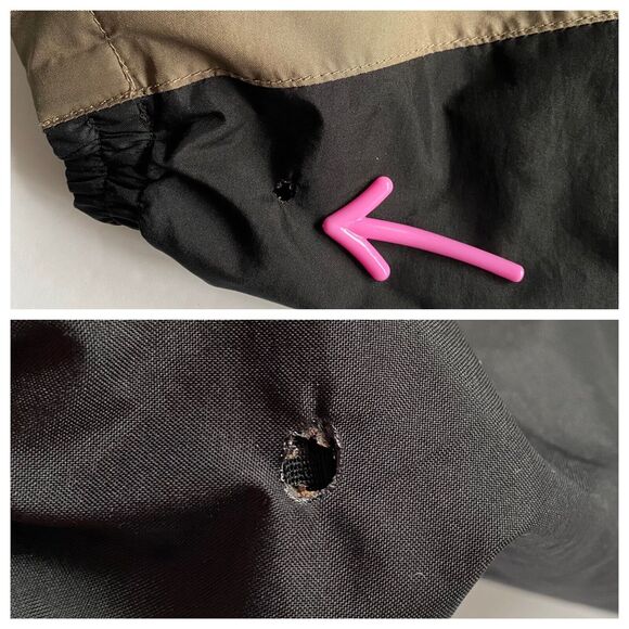 FootJoy Mens Sz XXL Jacket Olive Brown and Black Vented Back Full Zip - Picture 8 of 12